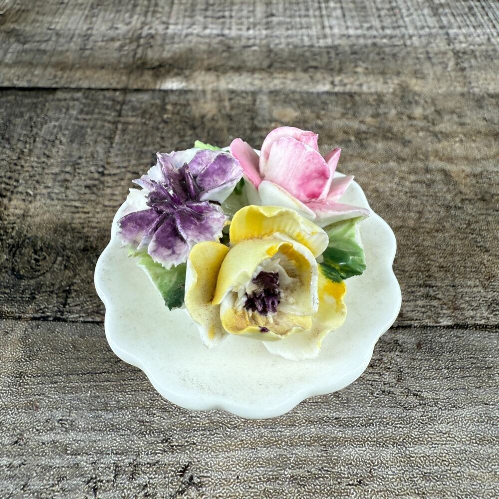 Royal Adderley England Floral Porcelain Flower Bouquet Bone China